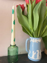 Load image into Gallery viewer, Green Bud vase - available in three different shapes
