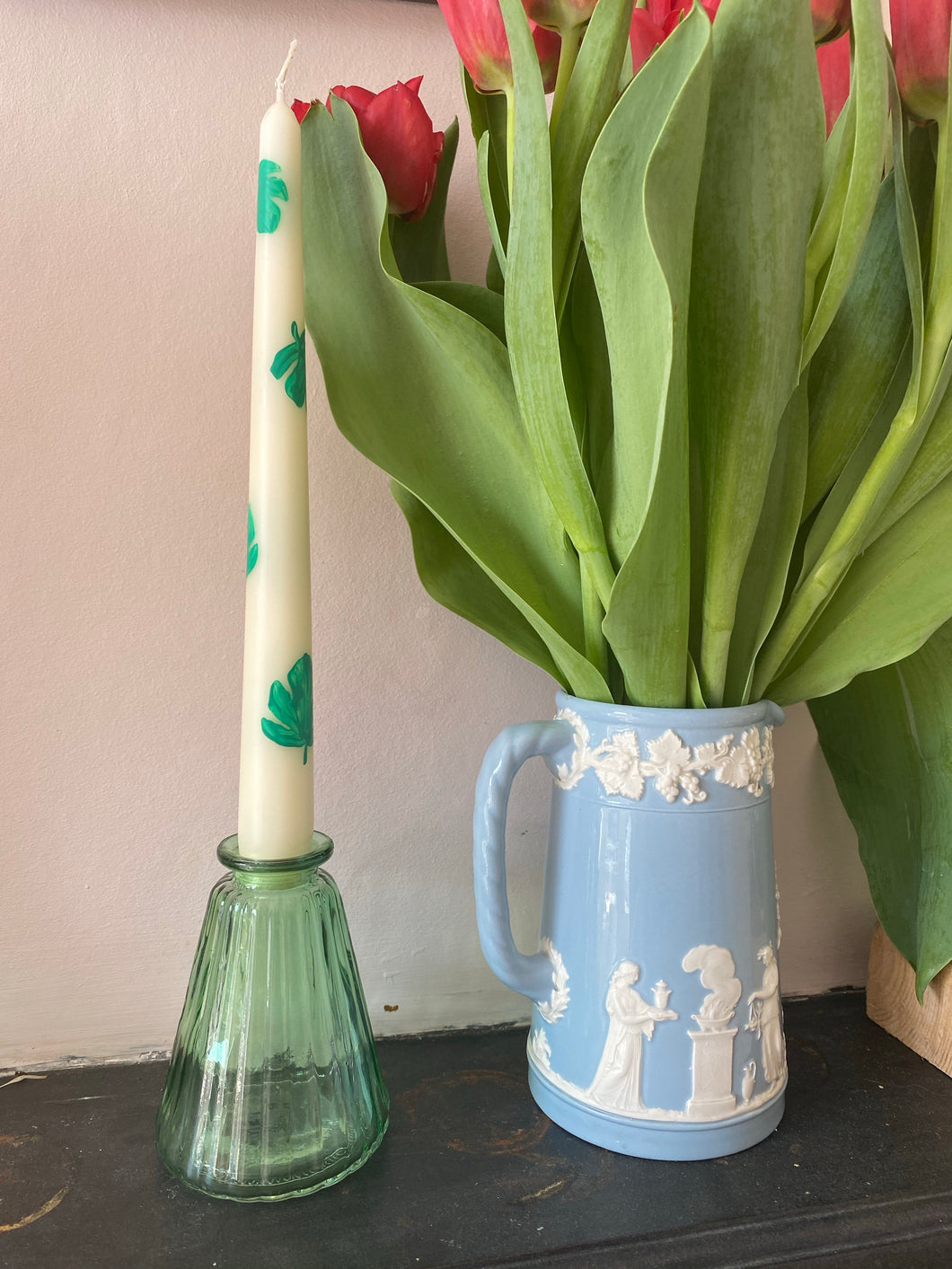 Green Bud vase - available in three different shapes